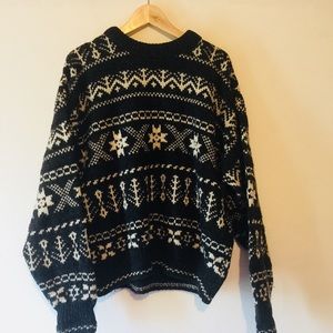 Edward Bryan England Wool Alpaca sweater medium m